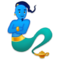 Man Genie emoji on Samsung